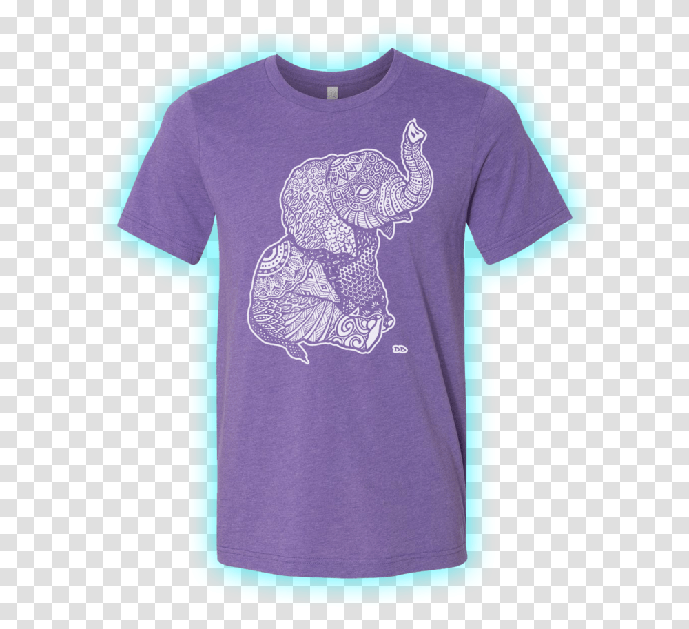 Shirts - Dan Bingham Art Purple Shirt, Clothing, Apparel, T-Shirt, Sleeve Transparent Png