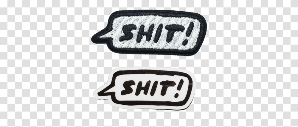 Shit Sticker Label, Logo, Trademark, Rug Transparent Png