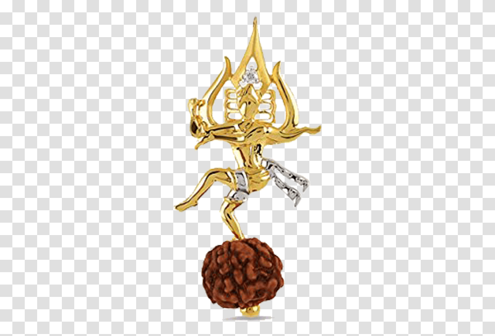 Shiva Gold Pendant, Person, Human, Animal, Trophy Transparent Png