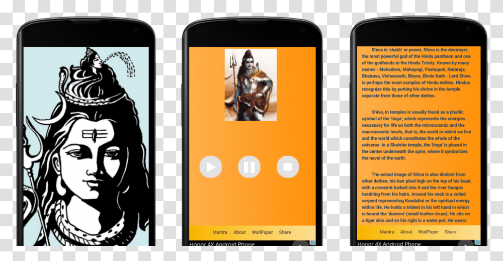 Shiva, Mobile Phone, Electronics, Cell Phone, Iphone Transparent Png