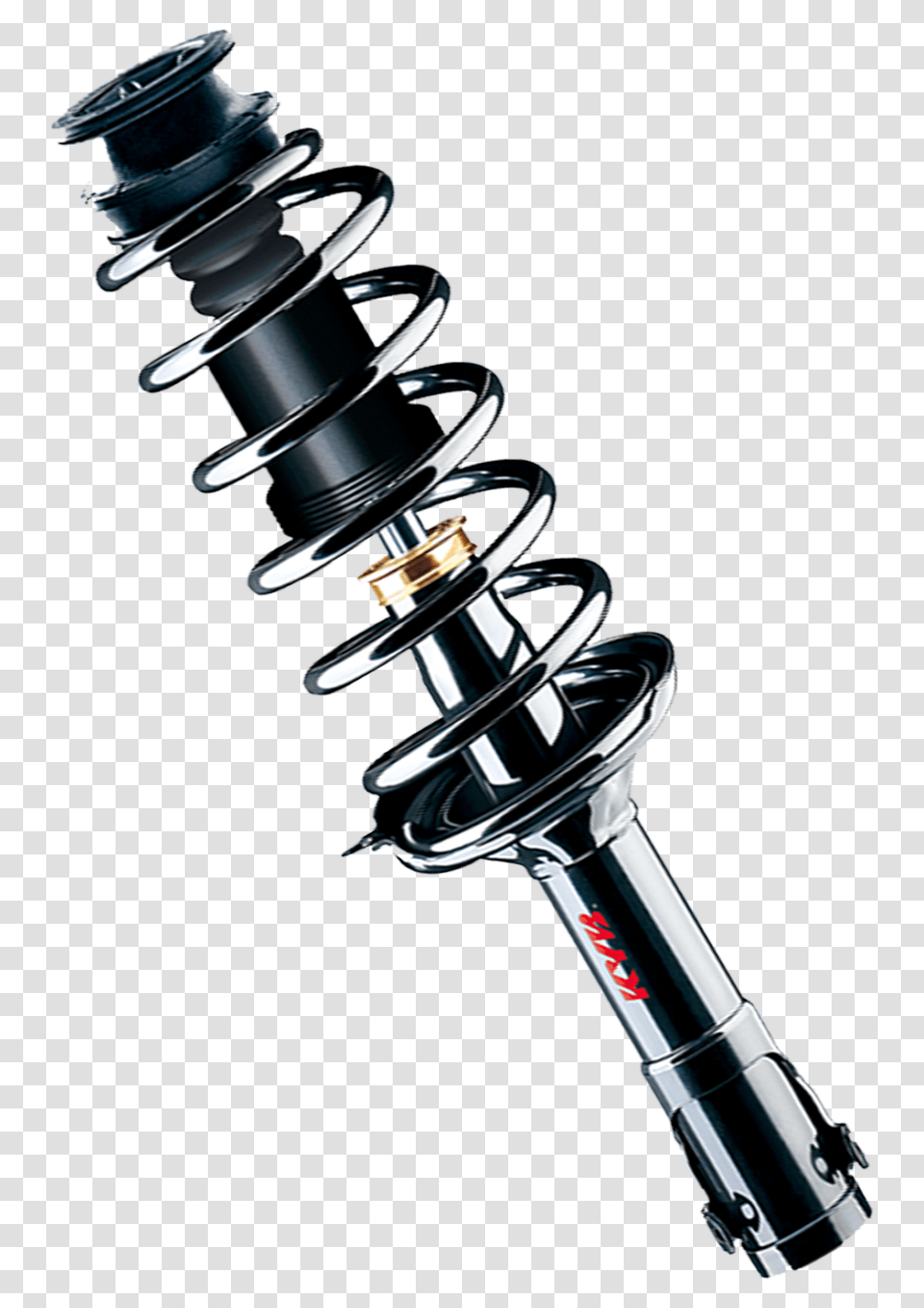 Shock Absorbers Series Shock Absorber Kayaba Brand, Staircase, Machine, Suspension, Handrail Transparent Png