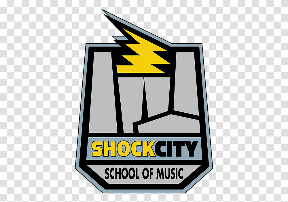 Shock City School Final Logo Shock City Studios, Trademark, Poster Transparent Png