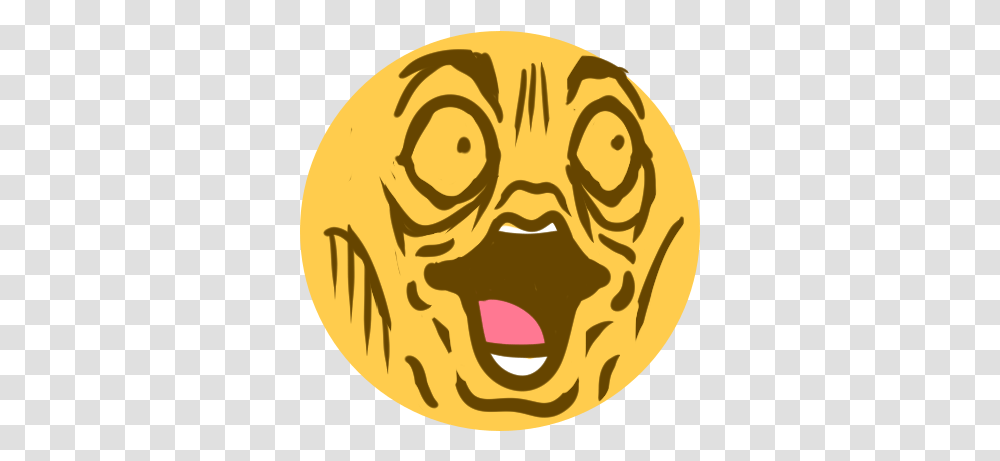 Shock Discord Emoji Gasp Emoji Discord, Label, Text, Food, Gold Transparent Png