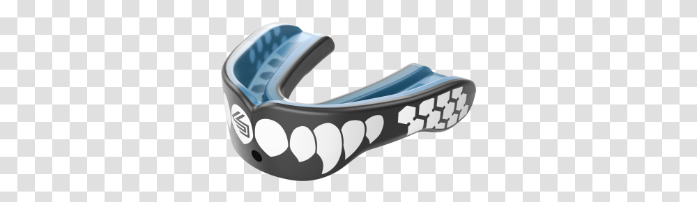 Shock Doctor Gel Max Power Mouth Guard Fangs Shock Doctor Football Mouthpiece, Tape, Sunglasses, Water, Vehicle Transparent Png