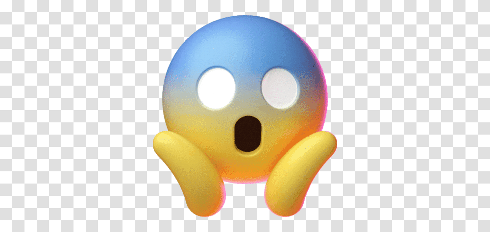 Shock Emoji Gif Shock Emoji Surprised Discover & Share Gifs Shocked Emoji Gif, Sphere, Toy, Ball Transparent Png