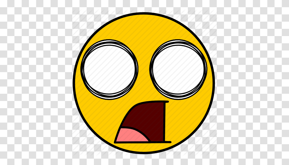 Shock Shocked Surprise Surprised Icon, Tape, Pillow, Cushion, Label Transparent Png