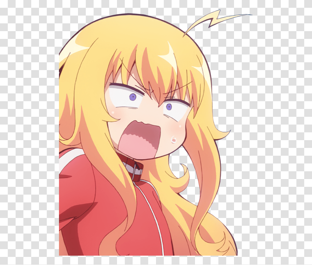 Shocked, Comics, Book, Manga, Pillow Transparent Png