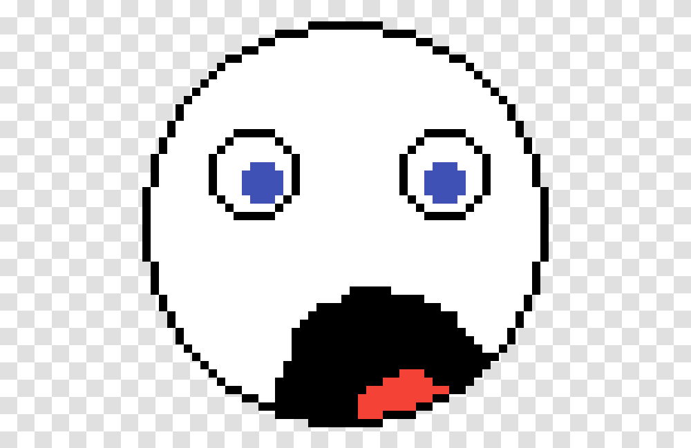 Shocked Face Clip Art Cartoon Pixel Art Easy, First Aid, Pac Man, Super Mario Transparent Png
