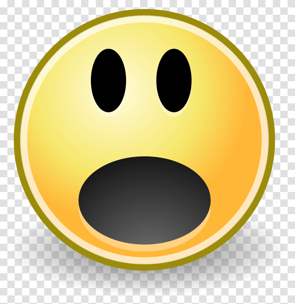 Shocked Face Emoji Surprising Clipart, Parade, Bowl, Pac Man Transparent Png