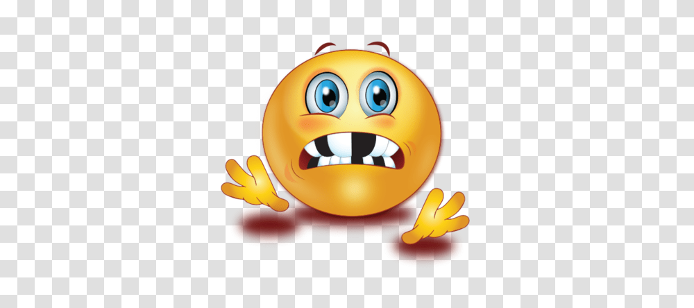 Shocked With Broken Teeth Emoji, Toy, Outdoors, Nature, Plant Transparent Png