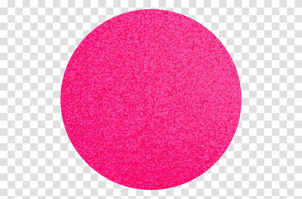 Shocking Pink Circle, Rug, Foam Transparent Png