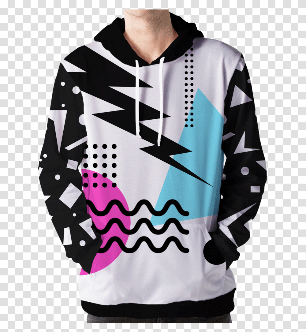 Shockwave Hoodie Long Sleeve, Clothing, Apparel, Sweatshirt, Sweater Transparent Png