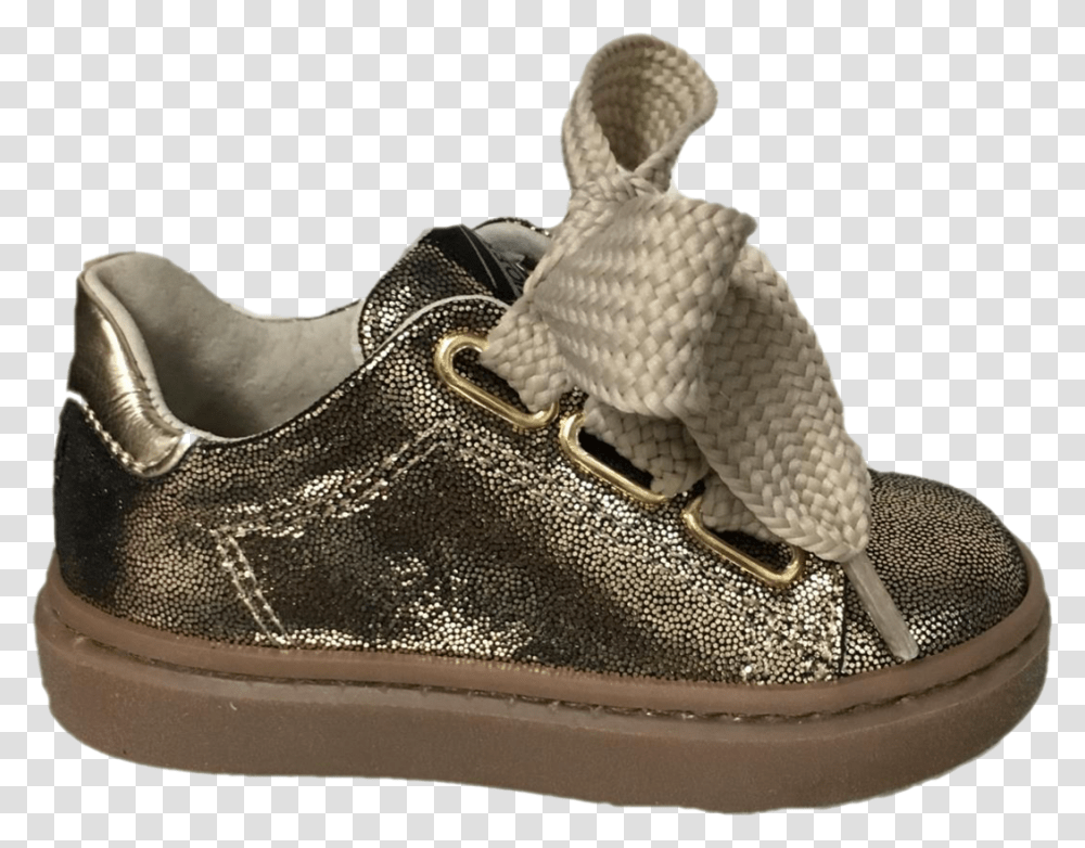 Shoe B 76 Gold Lace Sneaker Outdoor Shoe, Apparel, Footwear, Running Shoe Transparent Png