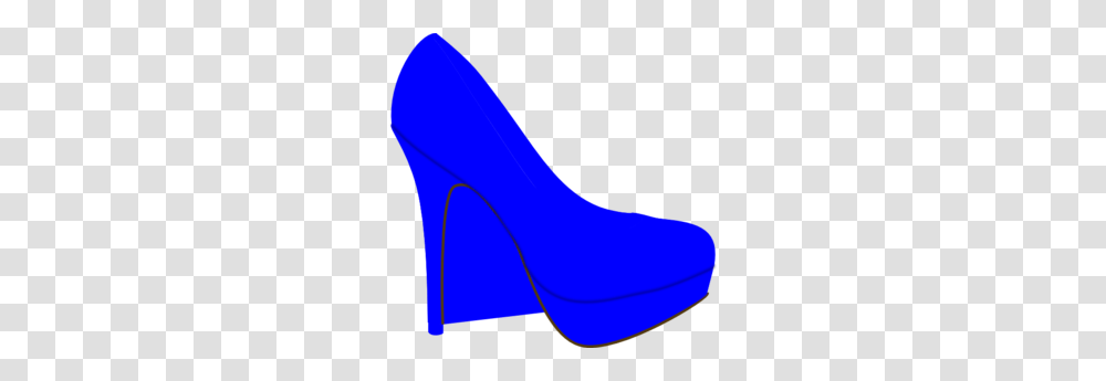 Shoe Clipart Blue, Apparel, Footwear, High Heel Transparent Png