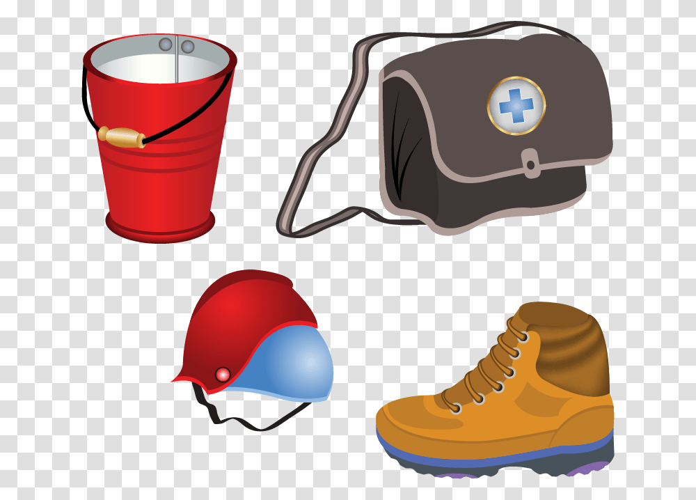 Shoe Clipart Firefighter, Footwear, Apparel, Bag Transparent Png
