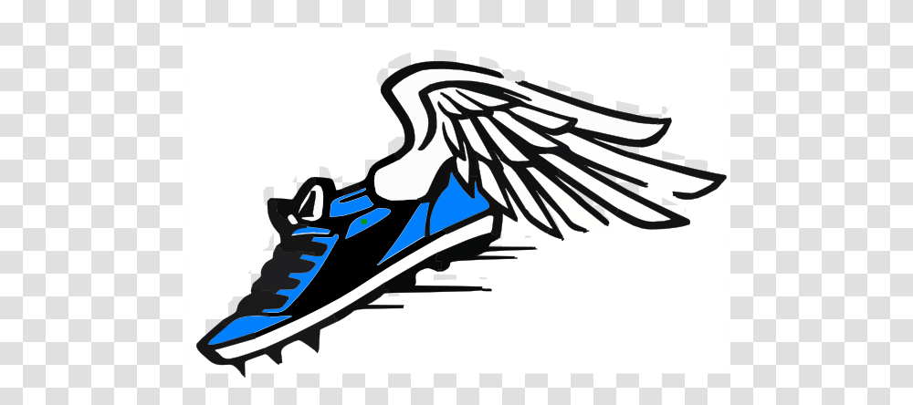 Shoe Clipart Wing, Apparel, Footwear, Sneaker Transparent Png