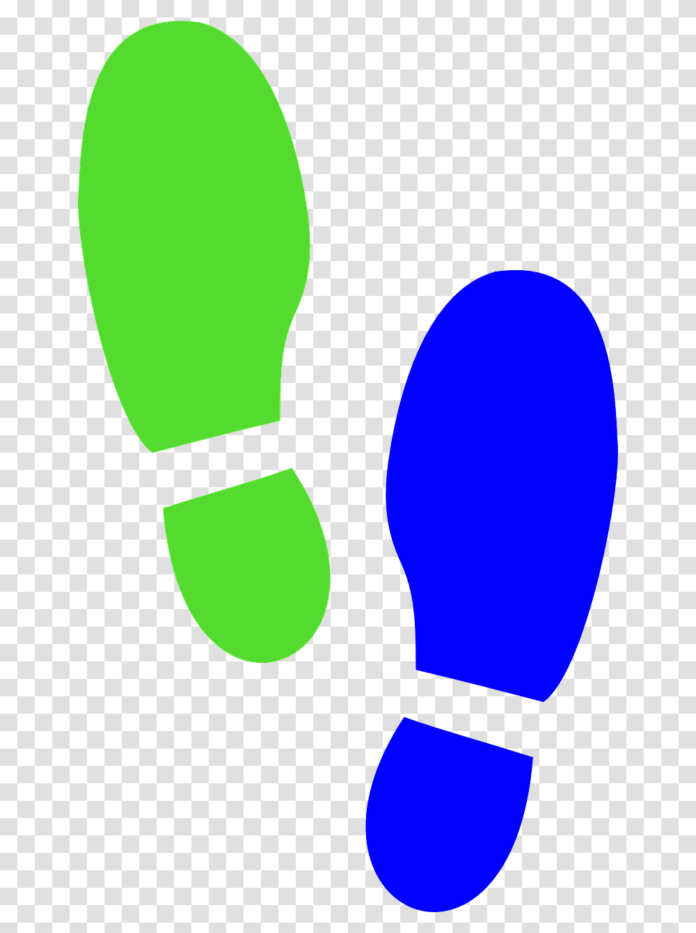 Shoe Print Blue Green Clip Art At Clipart Library Clip Art Shoe Prints, Light, Hand, Recycling Symbol Transparent Png