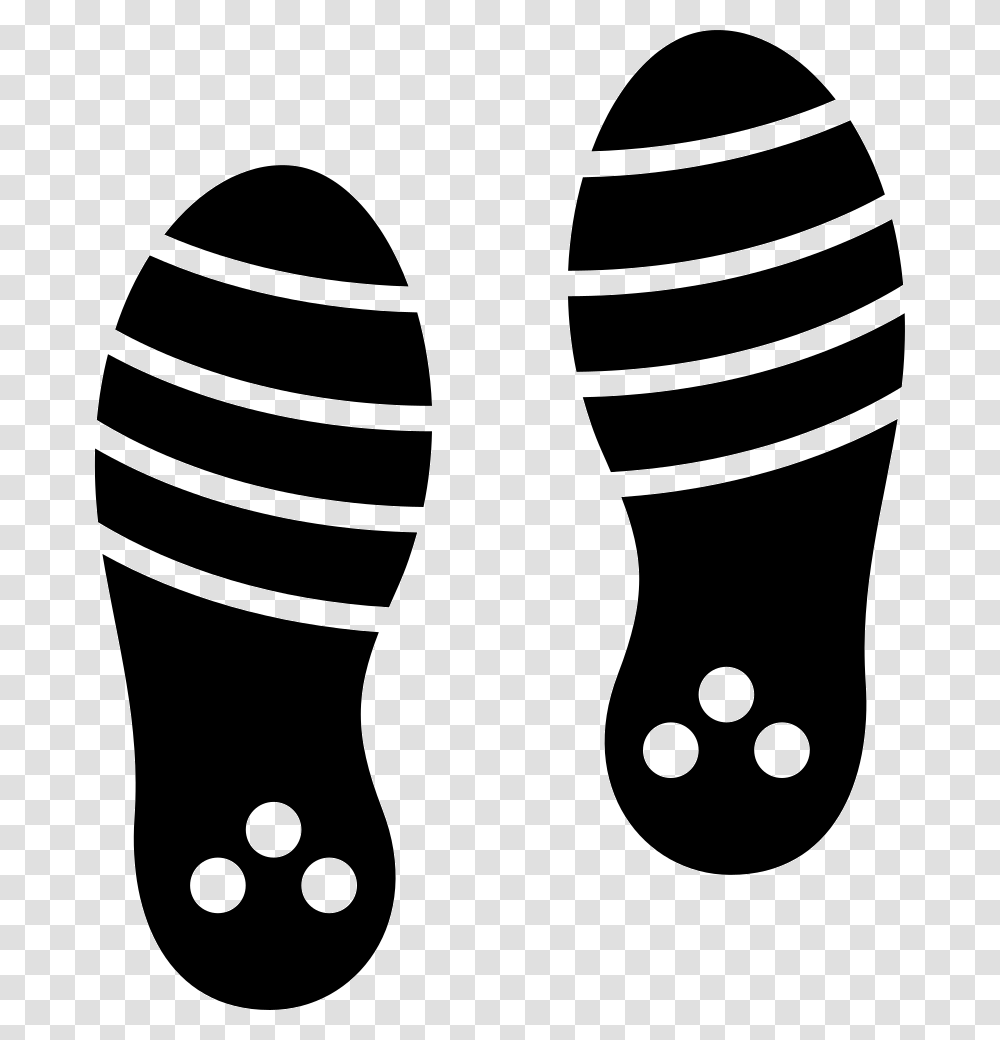 Shoe Print, Cutlery, Stencil Transparent Png