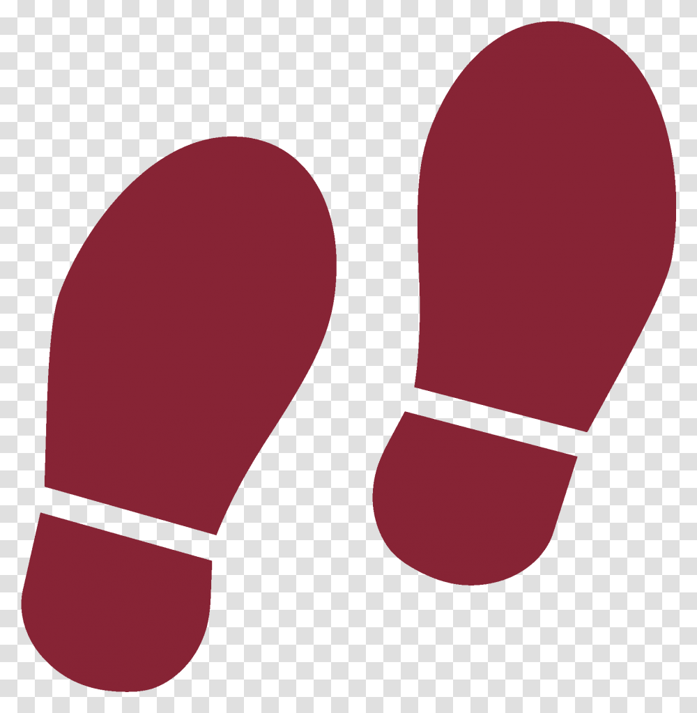 Shoe Prints Icon Clip Art Foot Step, Apparel, Footwear, Hand Transparent Png