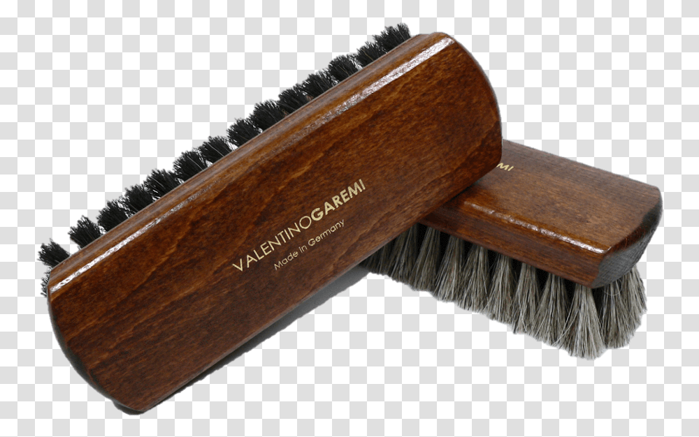 Shoe Shine Amp Polishing Brush Natural Bristles By Valentino Shoe Shine Brush, Tool, Axe, Wood, Hardwood Transparent Png