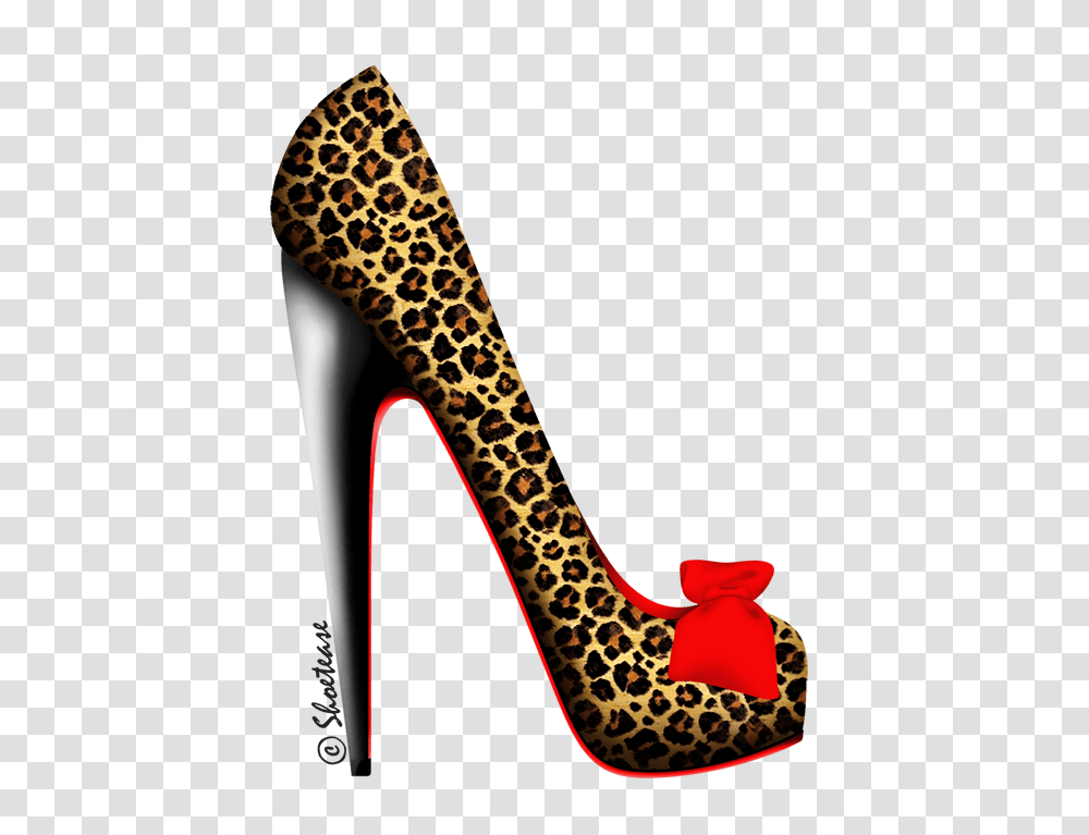 Shoe Tee Of The Week Leopard Pump, Dress, Female, Footwear Transparent Png