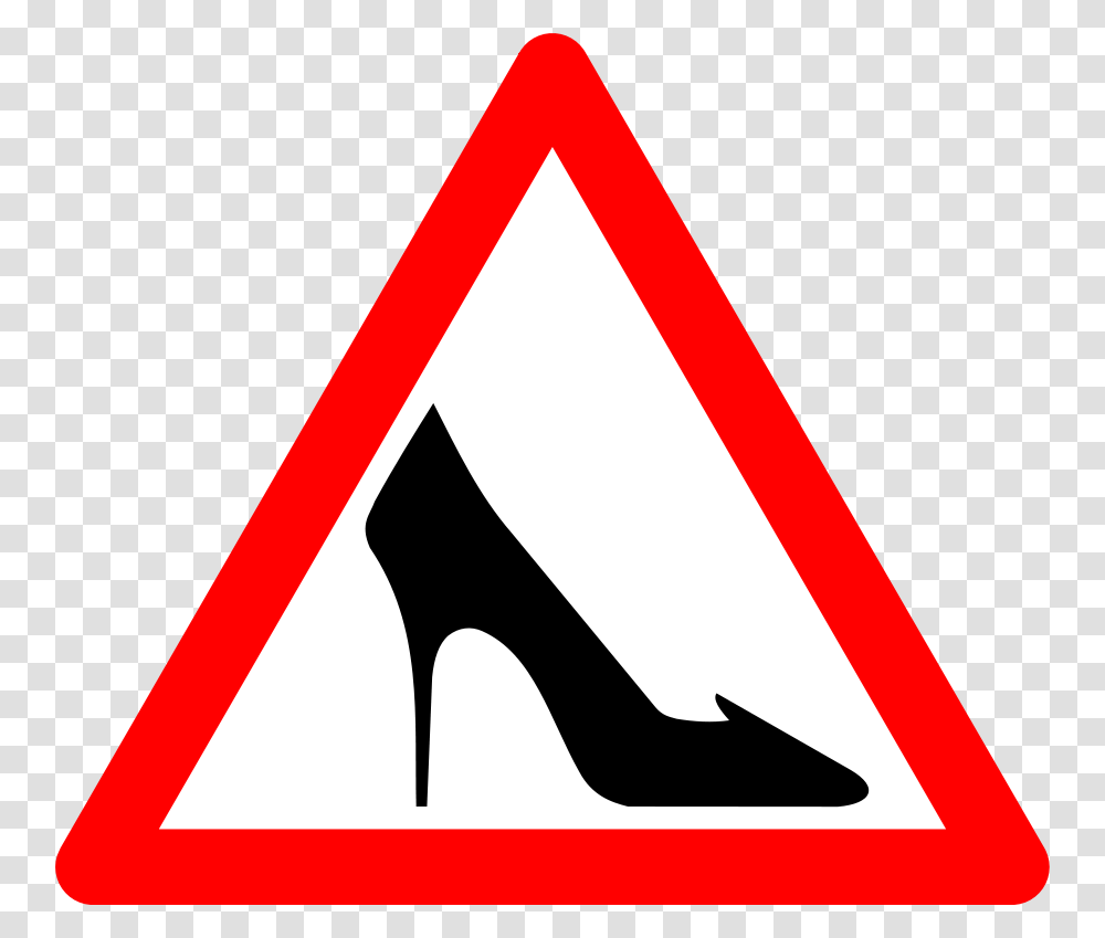 Shoe Traffic Sign Clip Arts For Web, Apparel, Road Sign Transparent Png