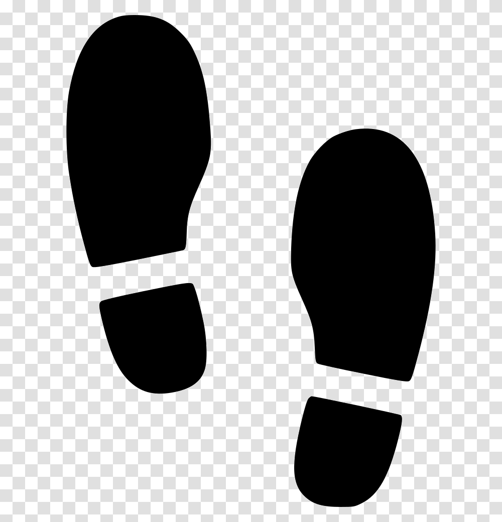 Shoes Foot Step Footsteps Icon Free Download, Stencil, Footprint Transparent Png