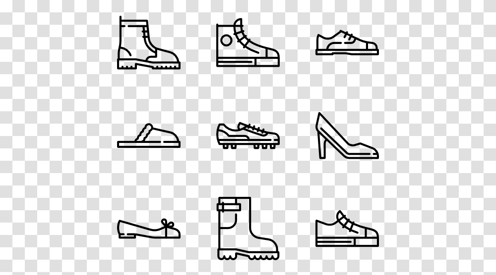 Shoes Pictogram, Gray, World Of Warcraft Transparent Png