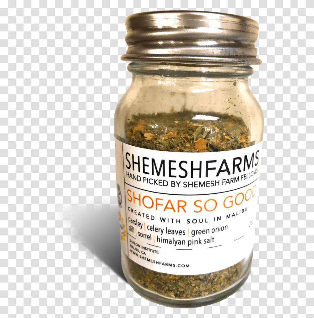 Shofar So Good 3 Oz Bottle Italian Seasoning, Plant, Jar, Food, Vegetable Transparent Png