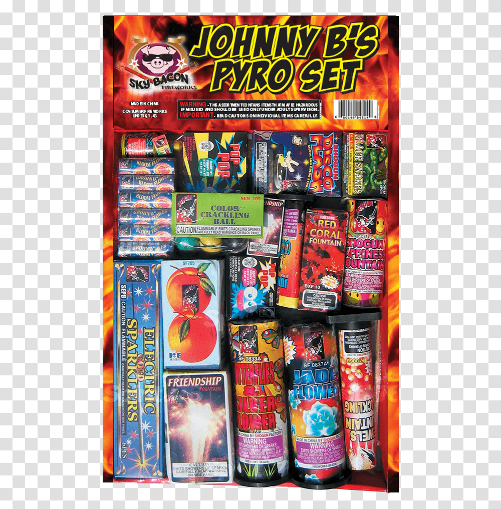 Shogun Fireworks Assortments, Food, Candy, Gum Transparent Png