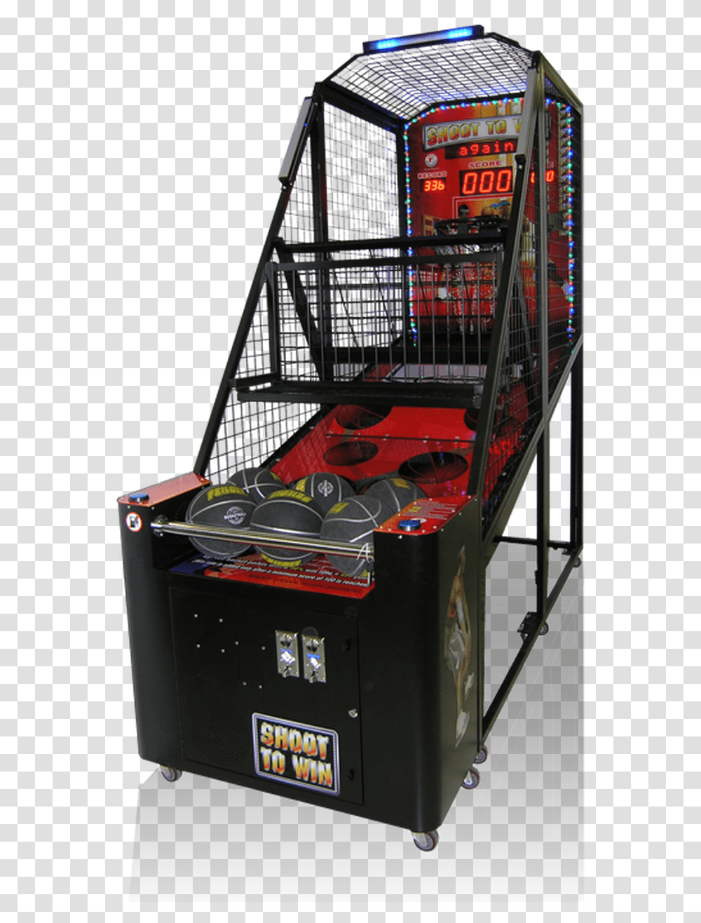 Shoot To Win Arcade Basketball Pop A Shot Machine Arcade Basketball Game For Home, Arcade Game Machine Transparent Png