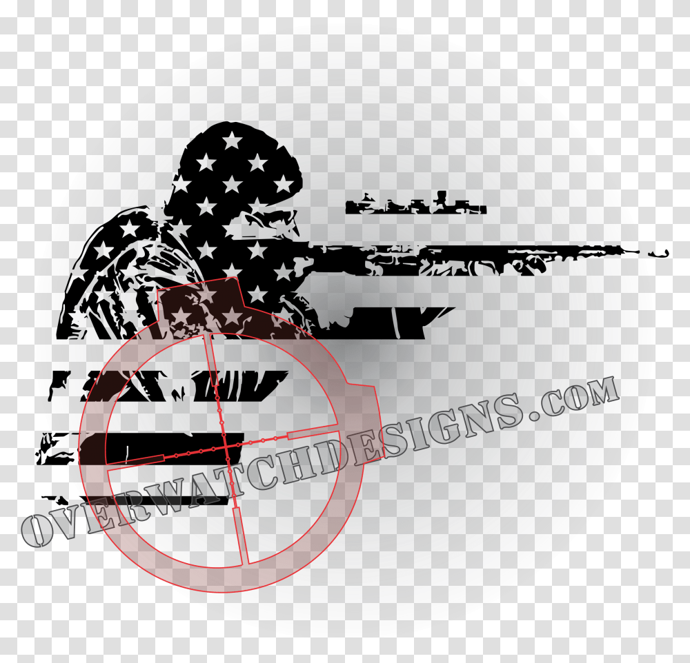 Shooter Stars And Stripes Gallery Rifle Shooting, Frisbee, Toy Transparent Png