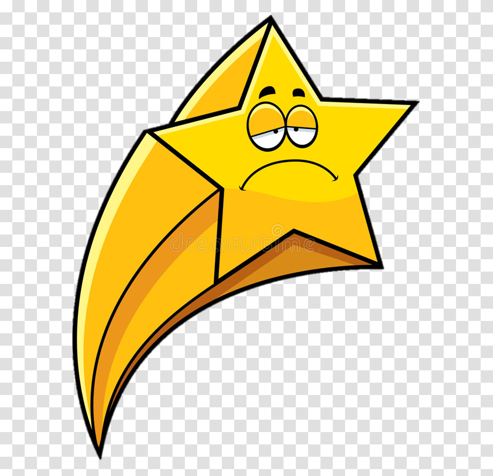 Shooting Star Clip, Star Symbol Transparent Png