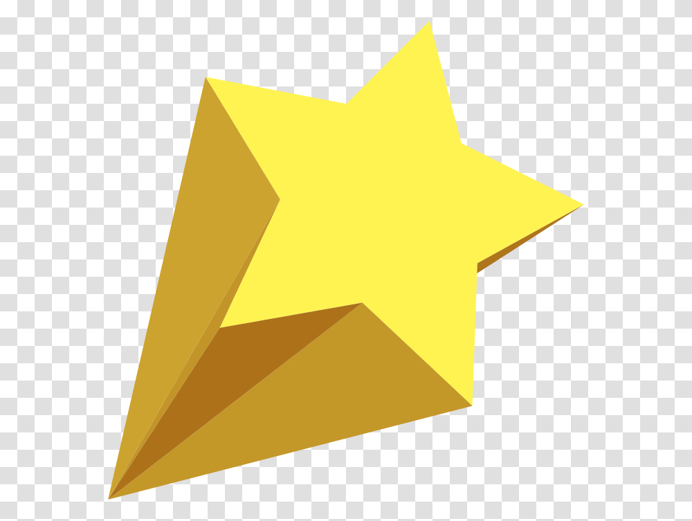 Shooting Star Clipart Award 3d Shooting Star, Star Symbol, Axe, Tool Transparent Png
