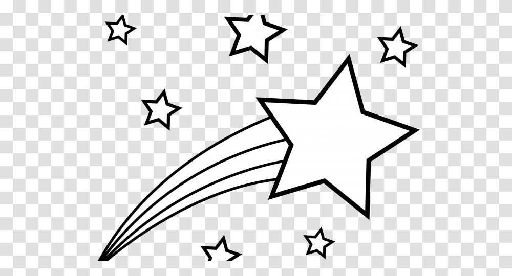 Shooting Star Clipart Cute, Star Symbol Transparent Png