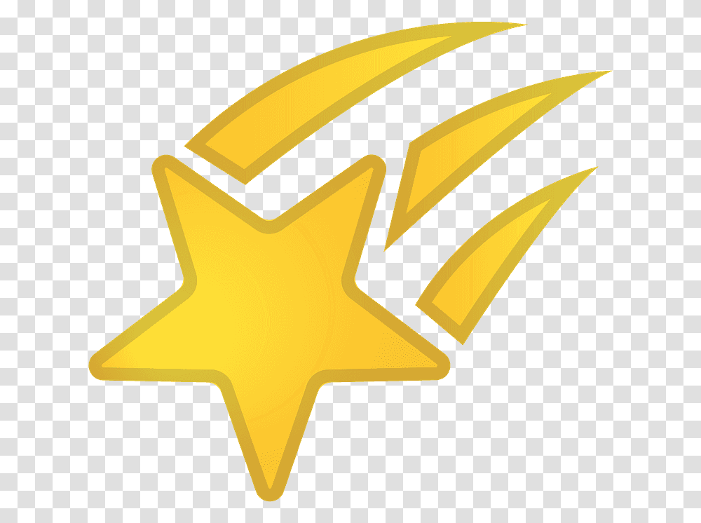 Shooting Star Emoji Clipart Shooting Star Emoji, Symbol, Logo, Trademark, Star Symbol Transparent Png