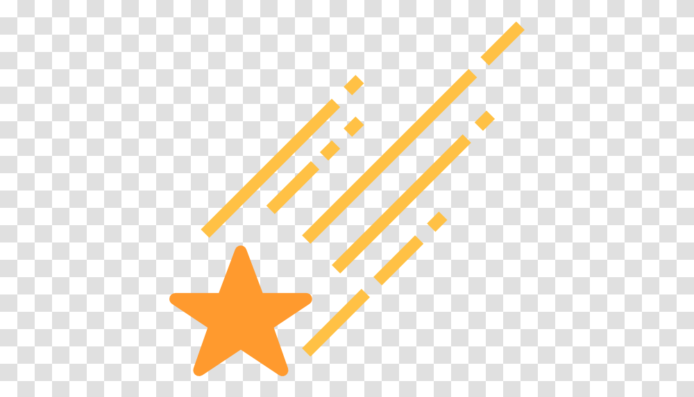 Shooting Star Free Nature Icons Importance Of Mould Maintenance, Symbol, Star Symbol, Musical Instrument Transparent Png
