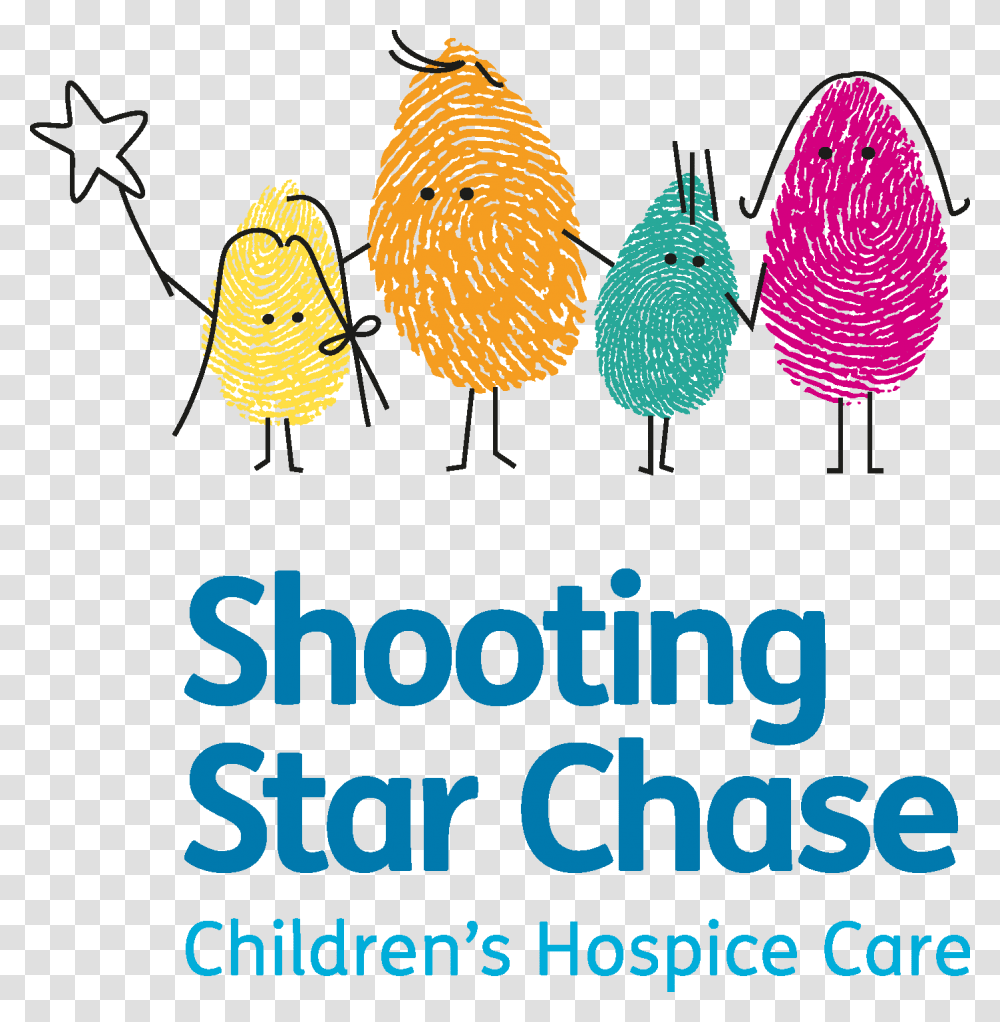 Shooting Star Hospice Logo Download Shooting Star Chase Children's Hospice, Bird, Animal, Knitting, Pattern Transparent Png