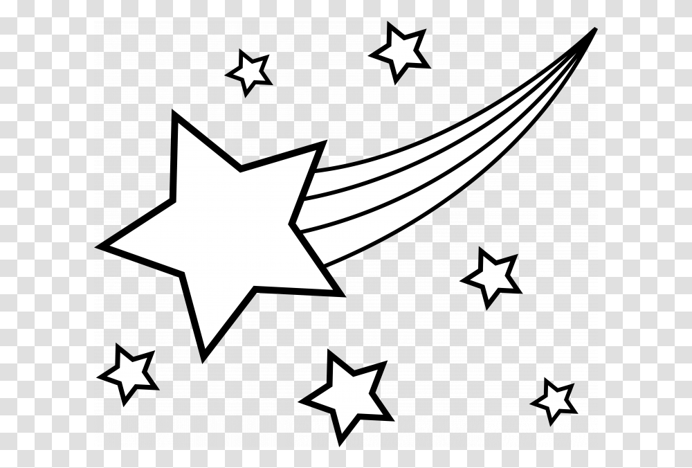 Shooting Star Printable, Star Symbol, Stencil Transparent Png