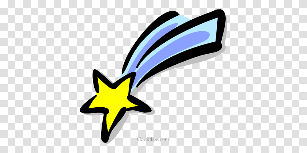 Shooting Star Royalty Free Vector Clip Art Illustration, Star Symbol Transparent Png