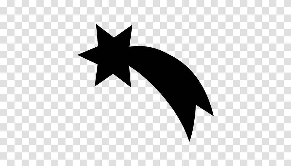Shooting Star Silhouette, Cross, Star Symbol, Axe Transparent Png