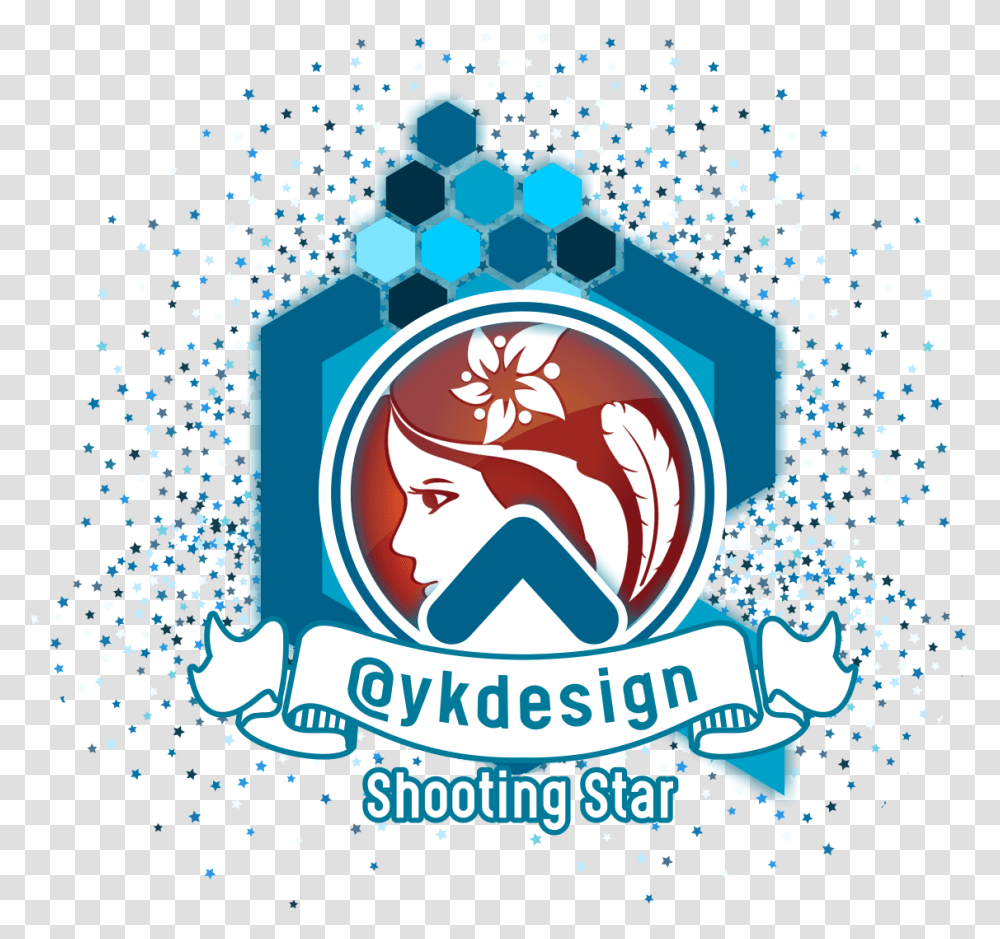 Shooting Star Ykdesign - Steemit Portable Network Graphics, Logo, Symbol, Trademark, Poster Transparent Png