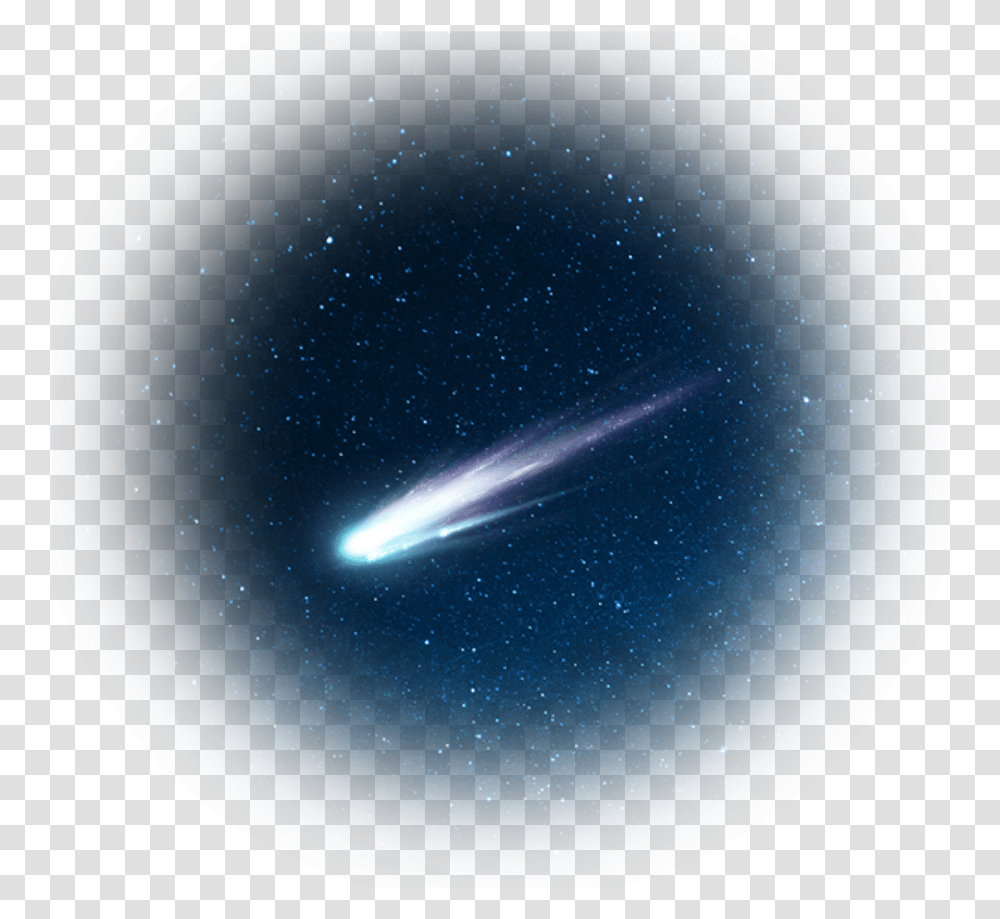 Shootingstar Galaxy Art Stickers Comet, Nature, Outdoors, Outer Space, Night Transparent Png