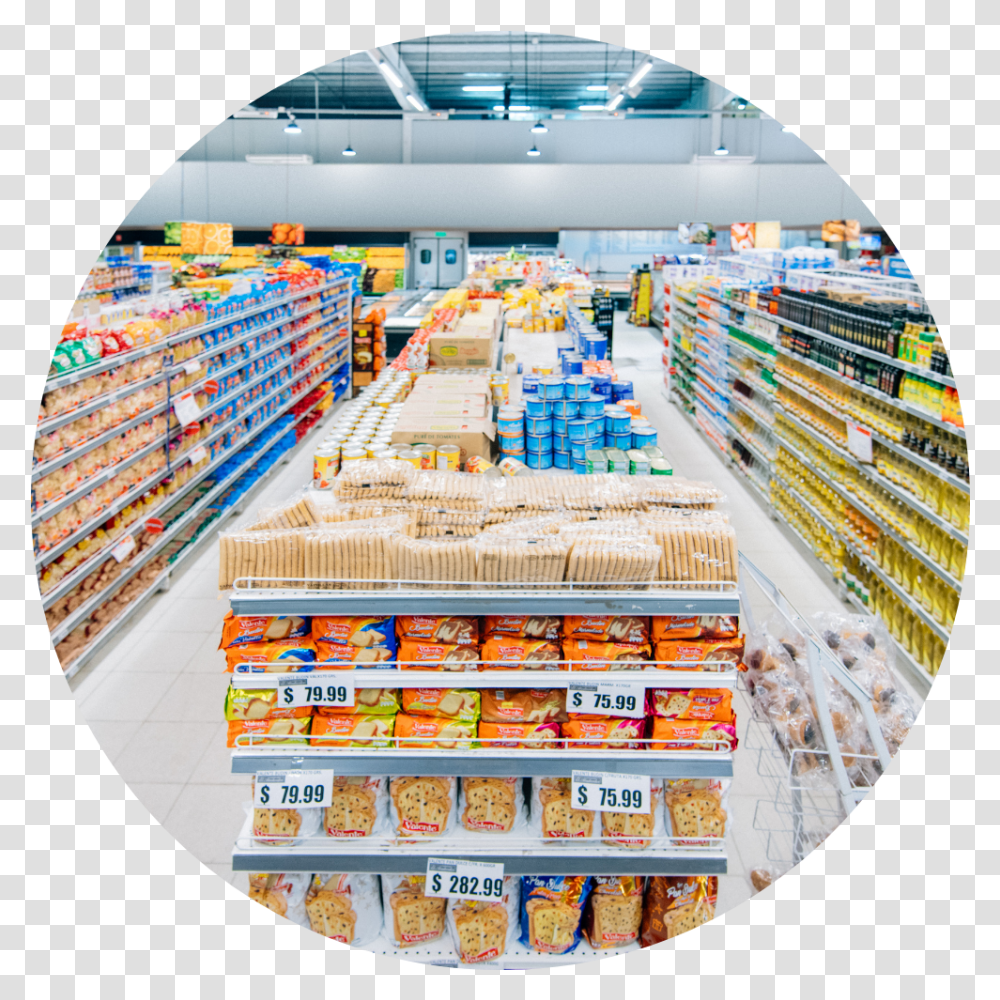 Shop By Store Industry Shelf, Fisheye, Warehouse, Building, Supermarket Transparent Png