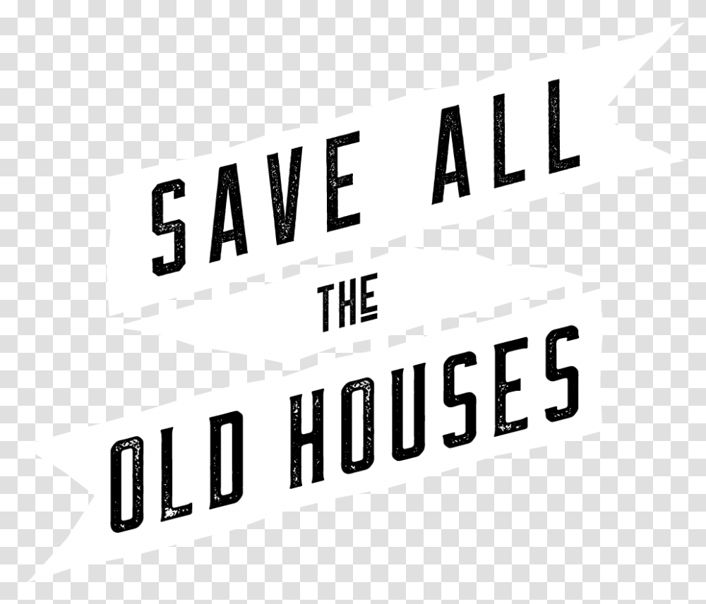 Shop Circa Old Houses Poster, Word, Alphabet Transparent Png