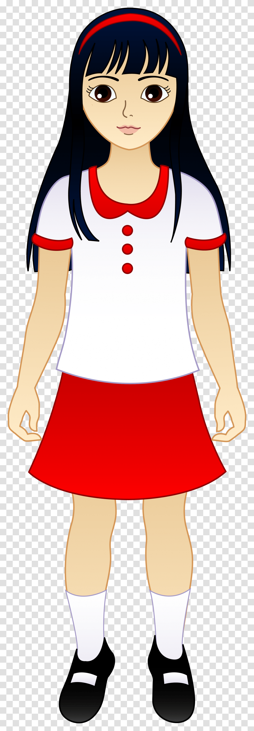 Shop Clipart Girl, Person, Human, Arm Transparent Png