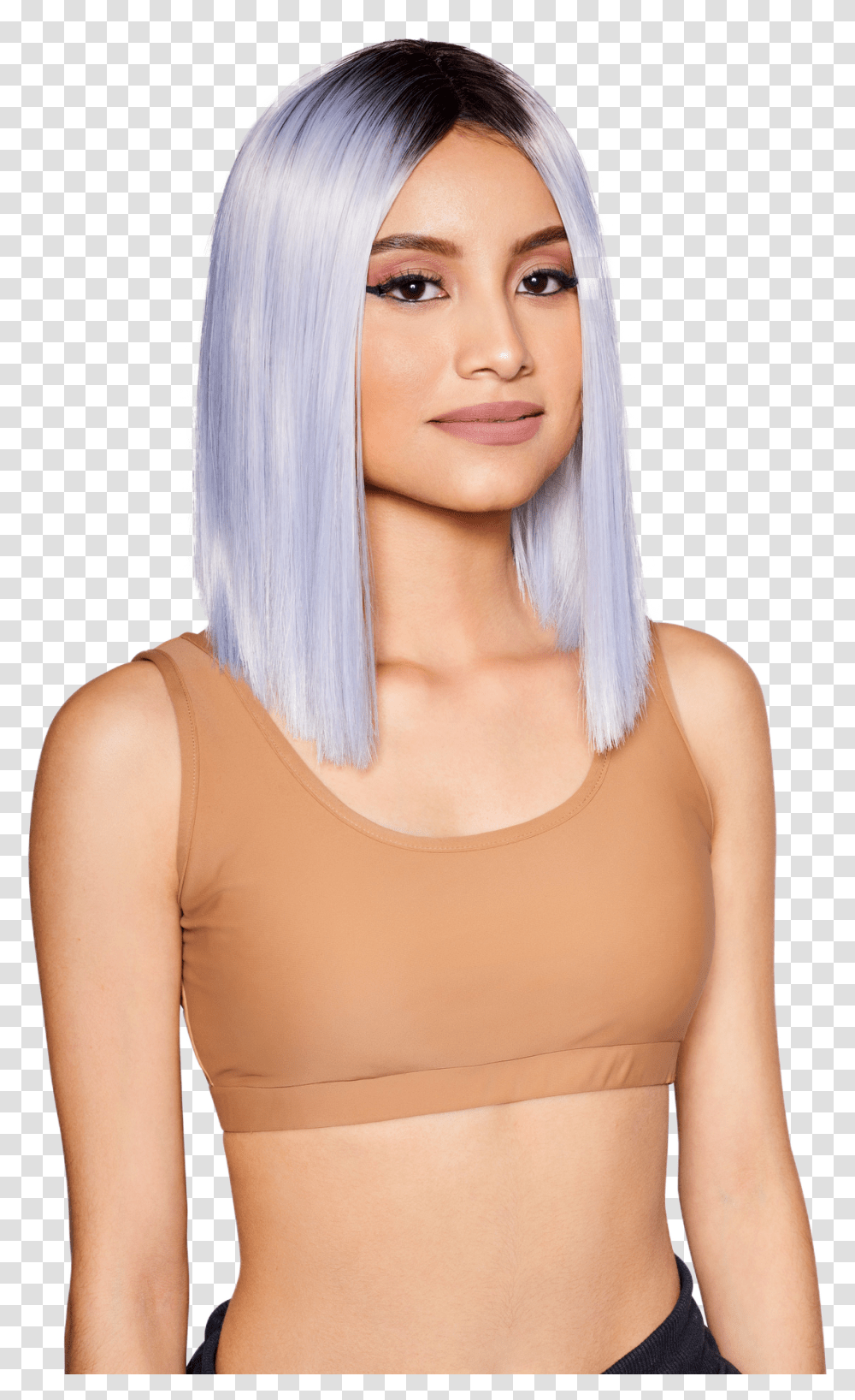 Shop Cool & Trendy Womens Wigs Ponytail Inh Hair Midriff, Person, Human Transparent Png
