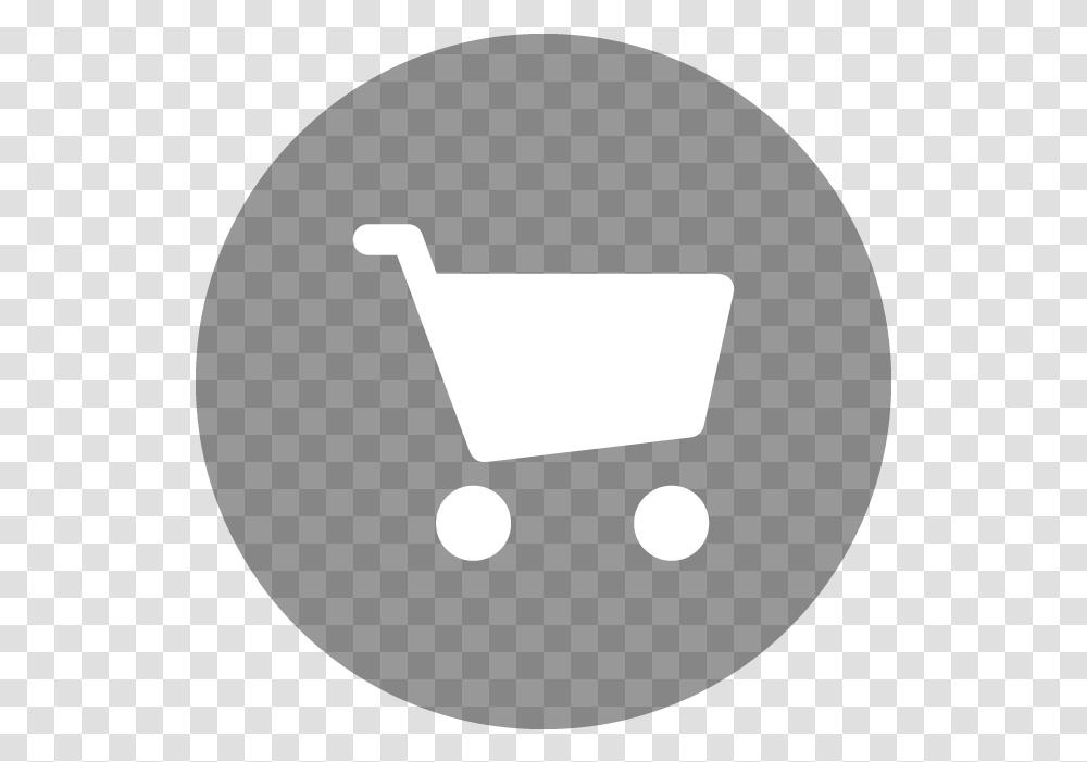 Shop Hungry Twitter Icon Round Grey Full Size Household Supply, Vehicle, Transportation, Wheelbarrow, Shopping Cart Transparent Png