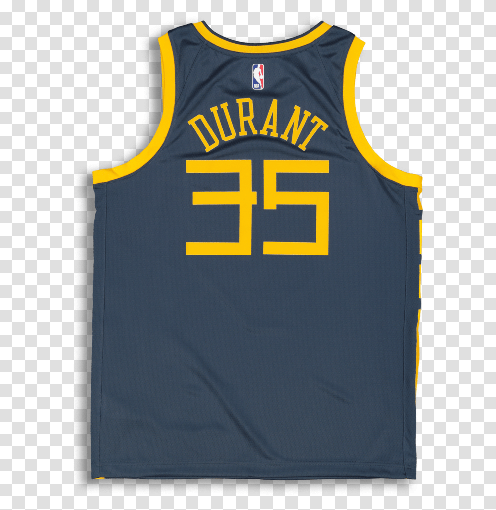 Shop Nike Golden State Warriors Kevin Durant 35 City Sports Jersey, Apparel, Shirt, Tank Top Transparent Png