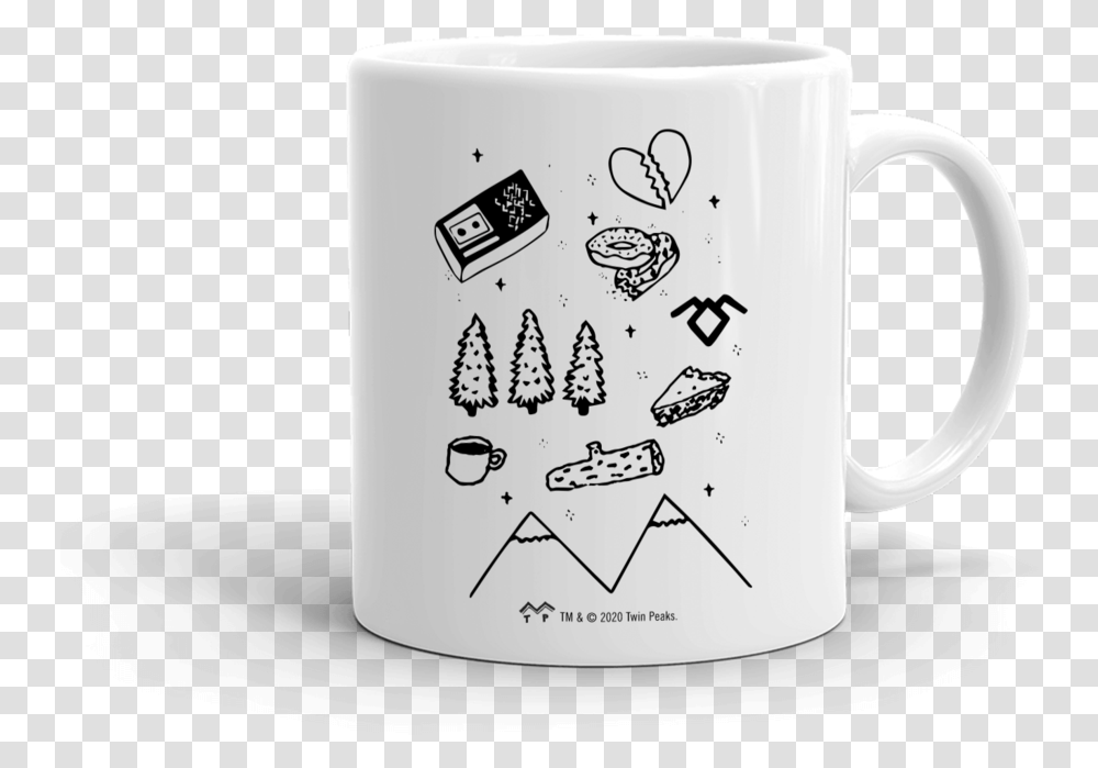 Shop Official Twin Peaks Merchandise Drinkware - Showtime Get For Birthday Mug, Coffee Cup, Soil Transparent Png